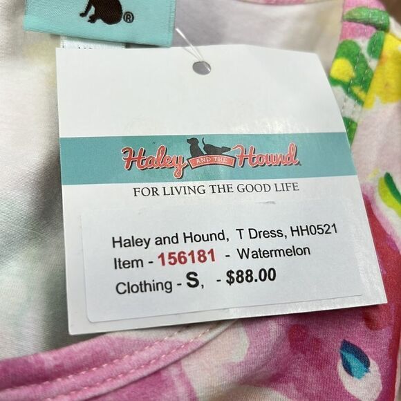 Haley & Hound Watermelon Dress Small NWT - Picture 5 of 6